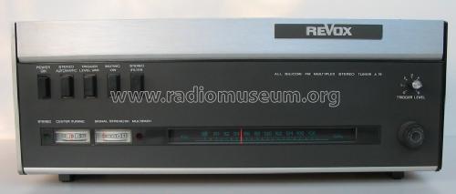 Revox A76 Mk II ; Studer GmbH, Willi (ID = 84136) Radio