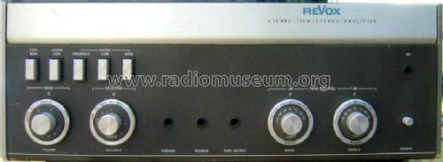 Revox A78; Studer GmbH, Willi (ID = 1028265) Ampl/Mixer