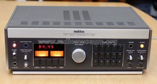 Revox Digital Synthesizer FM Tuner B760; Studer GmbH, Willi (ID = 1435519) Radio