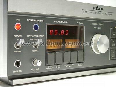 Revox Digital Synthesizer FM Tuner B760; Studer GmbH, Willi (ID = 238079) Radio