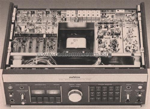 Revox Digital Synthesizer FM Tuner B760; Studer GmbH, Willi (ID = 783467) Radio