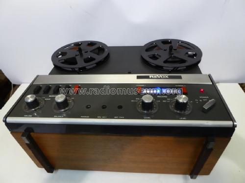 Stereo HI-FI Recorder A77; Studer-Revox; (ID = 2158715) R-Player