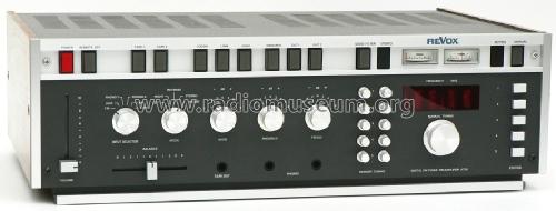 Revox A720; Studer-Revox; (ID = 1006337) Radio