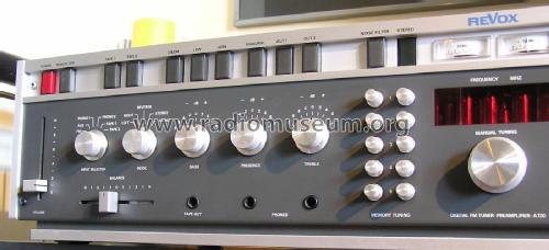 Revox A720; Studer-Revox; (ID = 2064192) Radio