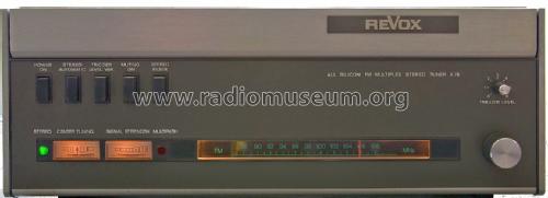 Revox A76 Mk II ; Studer GmbH, Willi (ID = 2592061) Radio