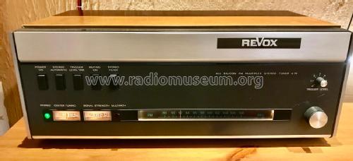 Revox A76 Mk II ; Studer GmbH, Willi (ID = 2720295) Radio
