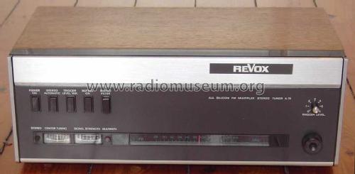 Revox A76 Mk II ; Studer GmbH, Willi (ID = 654439) Radio