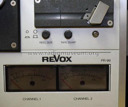 Revox PR99-MK2; Studer-Revox; (ID = 2422217) R-Player