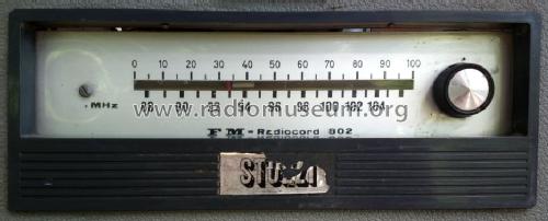 FM-Radiocord 802; Stuzzi Ges. mbH; (ID = 1685885) Radio