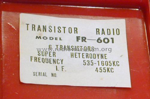 FR-601; Summit International (ID = 2521267) Radio