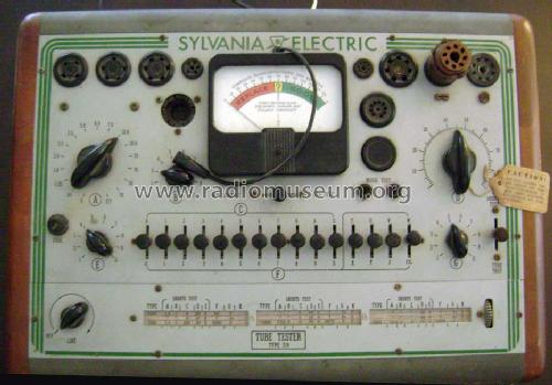 219 Tube Tester; Sylvania Hygrade, (ID = 1065118) Equipment