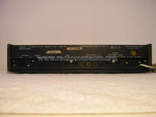 FM Stereo Receiver TR-200; Tandberg Radio; Oslo (ID = 2097724) Radio