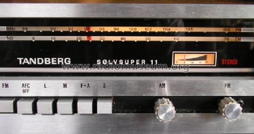 Sølvsuper 11-73; Tandberg Radio; Oslo (ID = 248817) Radio