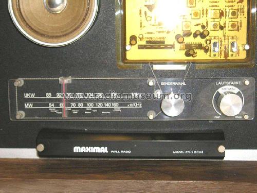 Wall Radio PR-200M; Maximal Marke? / (ID = 149702) Radio