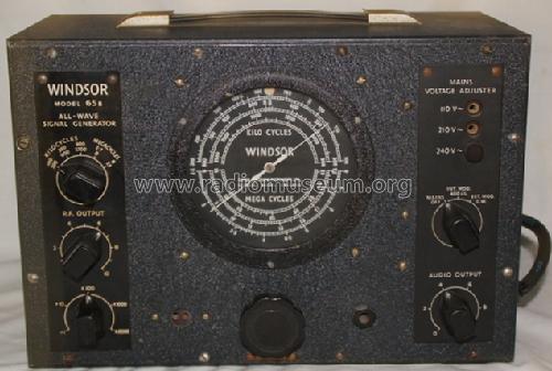 Windsor All-Wave Signal Generator 65B; Taylor Electrical (ID = 1190108) Equipment