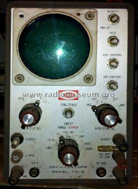 Oscilloscope TO-3; Tech Instruments Co. (ID = 2729674) Equipment