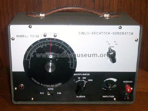 Audio Generator TE-22; Tech Instruments Co. (ID = 271596) Equipment