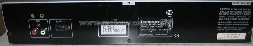 Compact Disc Player SL-PG480A; Technics brand (ID = 424552) R-Player