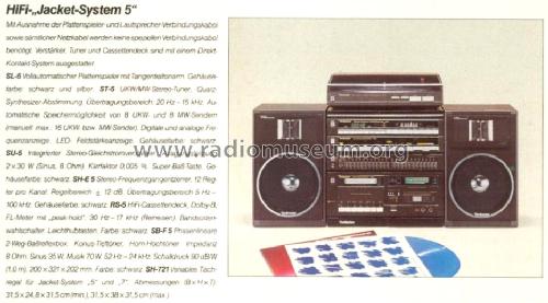 FM/AM Stereo Tuner ST-5; Technics brand (ID = 661084) Radio