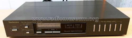 Quartz Synthesizer FM/AM Stereo Tuner ST-C04; Technics brand (ID = 2498281) Radio