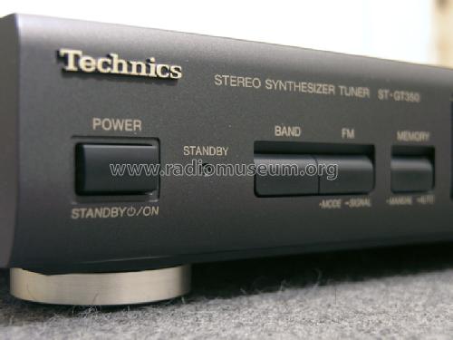 Stereo Synthesizer Tuner ST-GT350; Technics brand (ID = 897117) Radio