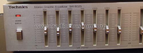 Stereo Frequency Equalizer SH-8025; Technics brand (ID = 1396234) Ampl/Mixer