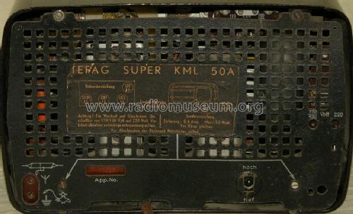 KML 50A; Tefag; Telephon (ID = 686645) Radio