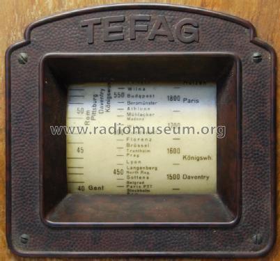 Bandfilter- Drei W; Tefag; Telephon (ID = 1904250) Radio