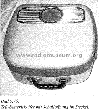 Batteriekoffer Ba KC1/KoBa; Tefi-Apparatebau; (ID = 2117300) Radio