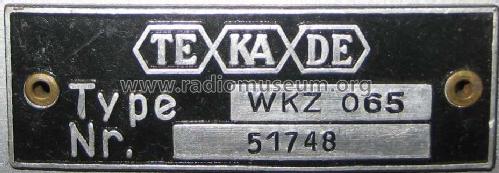 WKZ065; TeKaDe TKD, (ID = 513819) Radio