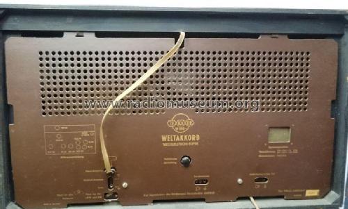 Weltakkord W588; TeKaDe TKD, (ID = 1862054) Radio