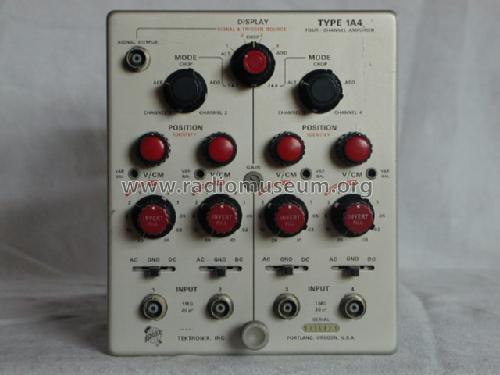 1A4 Plug-In Unit ; Tektronix; Portland, (ID = 207424) Equipment