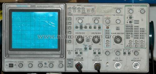 Analog Oscilloscope 2246A; Tektronix; Portland, (ID = 893752) Equipment