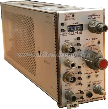 Differential Comparator Unit 7A13; Tektronix; Portland, (ID = 1745872) Equipment