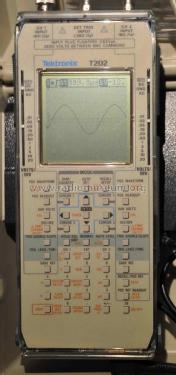 Handheld 5MHz LCD Oscilloscope T202; Tektronix; Portland, (ID = 1808669) Equipment