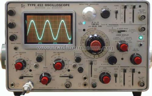 Oscilloscope 453; Tektronix; Portland, (ID = 694671) Equipment