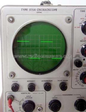 Oscilloscope 515A; Tektronix; Portland, (ID = 1034201) Equipment