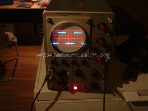 Oscilloscope 515A; Tektronix; Portland, (ID = 1076656) Equipment