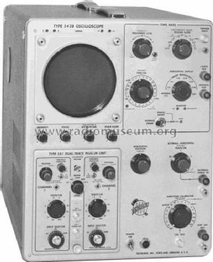 Oscilloscope 543B; Tektronix; Portland, (ID = 550991) Equipment