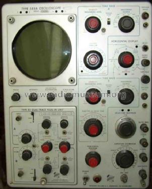 Oscilloscope 585A; Tektronix; Portland, (ID = 296998) Equipment