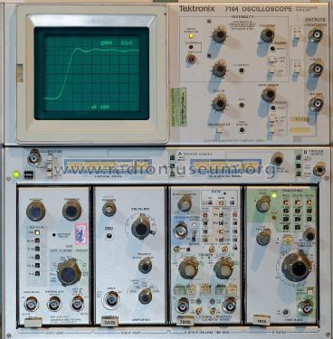 oscilloscope mainframe 7104; Tektronix; Portland, (ID = 2286966) Equipment