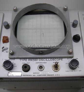 Oscilloscope RM 561; Tektronix; Portland, (ID = 1746303) Equipment