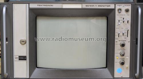 PAL + RGB High Resolution Color Picture Monitor 651HR-1; Tektronix; Portland, (ID = 2019923) Television