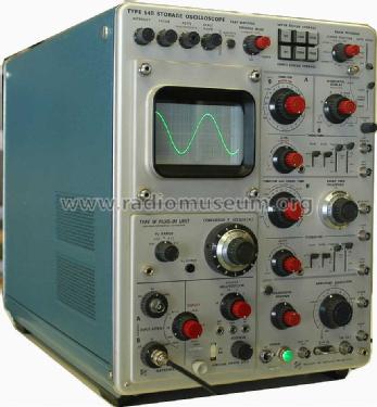 Storage Oscilloscope 549; Tektronix; Portland, (ID = 1355496) Equipment