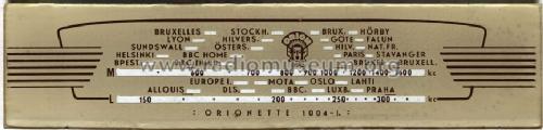 Orionette 1004-1; Telefongyar, Terta (ID = 497733) Radio