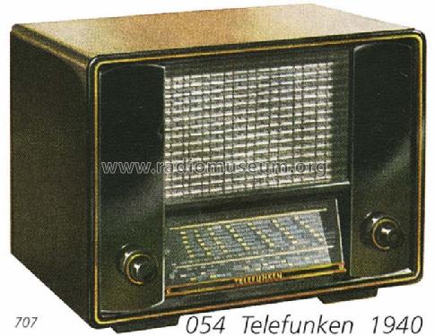 054GWK; Telefunken (ID = 1142) Radio