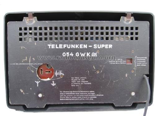 054GWK; Telefunken (ID = 324354) Radio