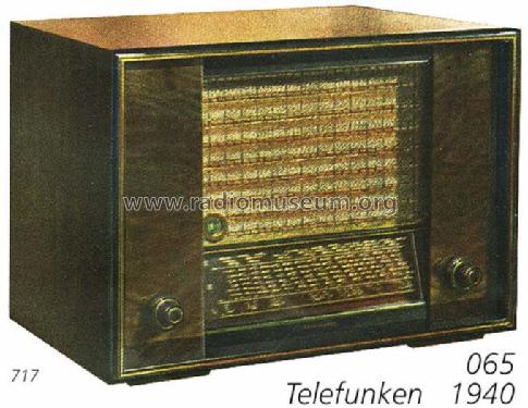065WK ; Telefunken (ID = 708787) Radio