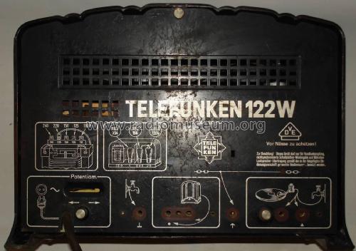 122W ; Telefunken (ID = 1845257) Radio