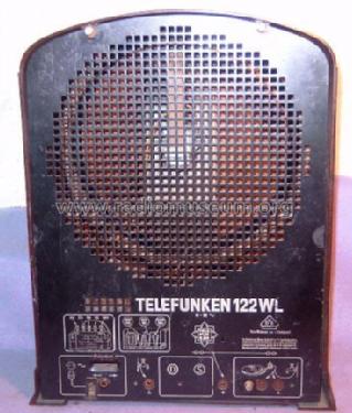 122WL ; Telefunken (ID = 167507) Radio